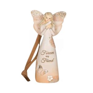 Pink Winged Angel Ornament